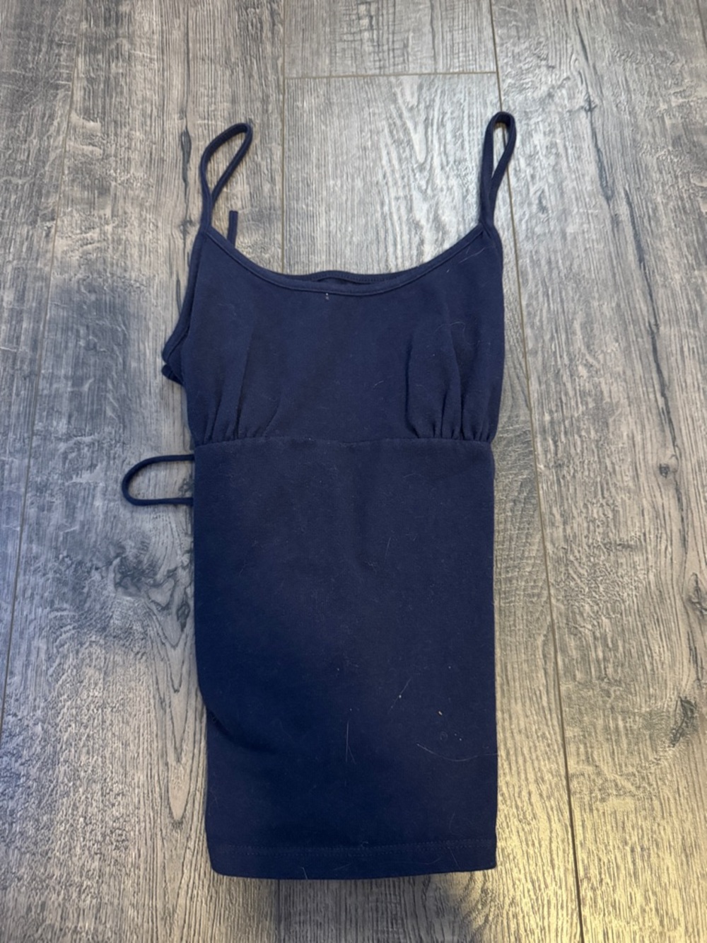 Brandy Melville Navy Blue Spaghetti Strap Camisole (cinches in the back)